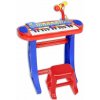 Bontempi Bontempi Detské elektronické piano so stoličkou a mikrofónom 133240