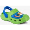 Detské clogsy COQUI MAXI Lime/Royal Jungle Wildness 27/28