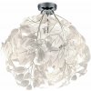 Biele stropné svietidlo Reality Leavy, výška 58 cm