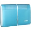 KARTON P+P Opaline organizér na dokumenty s gumou (13 vreciek) DL, modrý