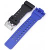 Plastový remienok Ricardo 16mm (pro Casio G-Shock GA-100, GA-110, GD-120, GLS-100), čierny V4