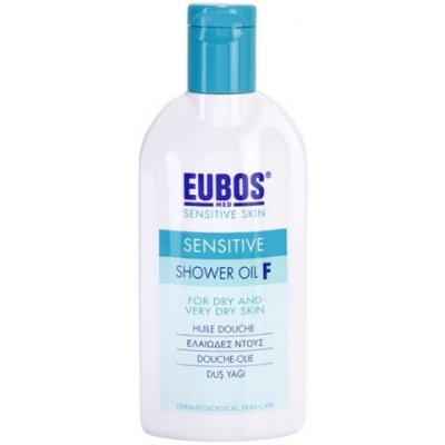 Eubos Sensitive sprchový olej pre suchú až veľmi suchú pokožku 55 % of Reffating Caring Components and Natural Oils 200 ml