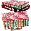 80x batérie Toshiba Heavy Duty R6 AA 1,5V