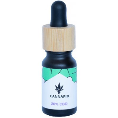 CBD Cannapio 20 % prírodný full-spectrum olej 10 ml