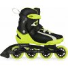 Rekreační kolečkové brusle Spokey MrsFIT lime vel.40