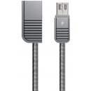 Remax RC-088m micro USB, 1m, stříbrný