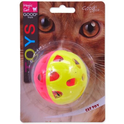 Magic Cat hračka pre mačky JUMBO loptička s rolničkou 6cm