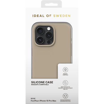 iDeal Of Sweden Silikonové ochranné s Magsafe iPhone 15 Pro Max Beige