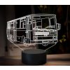 Beling 3D lampa,Karosa b 732, 16 farebná GS6
