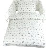 BABYLAND návliečky s hniezdom PP14 3-diel. 52x42cm 110x86cm 175x30cm
