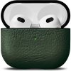 Woolnut kožené púzdro pre AirPods 3. generácie tmavo zelené WN-AP3-C-1178-GN