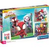 Clementoni - Puzzle 144 Spidey a jeho úžasní priatelia 3x48 dielikov