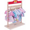 Bigjigs Toys Vešiak na šaty pre bábiky