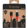 Tactical Recce 3:20 kabel pro Garmin USB-C Black/Red