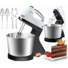 Ručný mixér PrzyPas kuchynský robot + misa 100 W biely