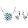 Austrian Crystal SW set Gulička - light blue