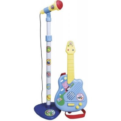 Popron detská gitara + micro peppa prasa