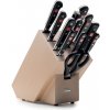 Súprava nožov s blokom CLASSIC, 13 ks, s ocieľkou a nožnicami, Wüsthof
