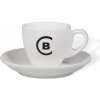BUNA CAFÉ šálka s podšálkou, 65ml, set 4 ks, biela