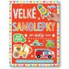 Veľké samolepky pre malé ruky Silné stroje
