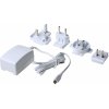 Napájací zdroj Raspberry Pi microUSB 5,1V⎓2,5A, EU/UK/AU/US, biely