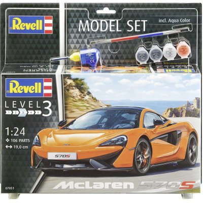 Revell Model set auto 67051 McLaren 570S 1:24