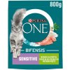 Purina ONE SENSITIVE s morkou a ryžou 800 g