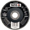 yato Kotouč lamelový korundový 125 x 22,2 mm P100 YT-83295