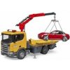 Bruder Scania Super 560R odťah s autom 3552