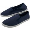 Fashion dámske modré slip on tenisky 01 modrá
