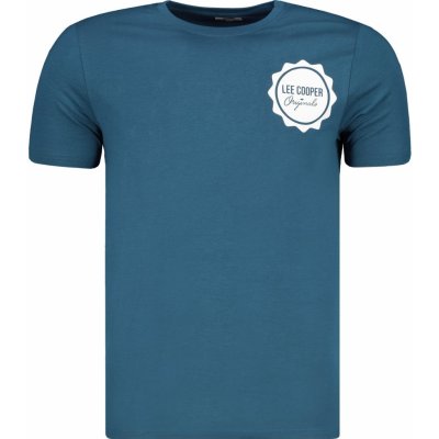 Lee Cooper pánske tričko Basic modré