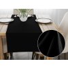 Biante Zamatový behúň na stôl Velvet Prémium SVP-041 Čierny 35x140 cm