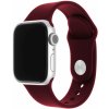 FIXED Silicone Strap na Apple Watch 38 mm/40 mm červený FIXSST-436-WIRD