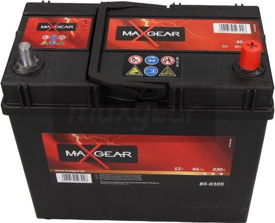 MaXgear 12V 45Ah 330A 85-0105