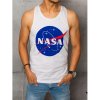 Pánske tielko NASA biele (rx4673) 3XL