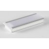 SJ-Tec SJ-ALP2910 Zápustný hliníkový profil pre LED, Biely, Priehľadný, 2m