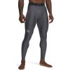 Pánske kompresné legíny s vysokým pásom Under Armour HG ARMOUR LEGGINGS sivé 1361586-025 - M