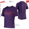 Leatt MTB 1.0 Trail X-Flow jersey velvet, fialová, L