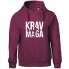 Nápis Krav Maga - Oversized mikina dámská Moon - kratšia + širšia - S ( Fuchsiová )