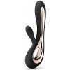 Lelo Soraya 2 vibrátor so stimulátorom klitorisu Black 22 cm