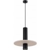 Sollux Lighting Pelta závesné svietidlo 1x10 W čierna-béžová SL.1882