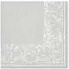 PAW Tete á Tete TL702808 Elegant Tangle Silver, servítky 33x33cm, 3-vrstvové (20ks)