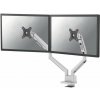 Neomounts DS70-250SL2 Neomounts NEXT Slim Desk Mount, double display (topfix clamp/grommet), silver (DS70-250SL2)