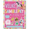 Velké samolepky pro malé ruce Princeznin palác (Dawn Machell)