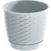 Prosperplast RATOLLA ROUND 22 x 19,5 cm, biely