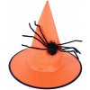 RAPPA Klobouk čarodějnice Halloween s pavoukem