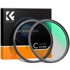 K&F 62MM C Series Magnetic CPL Filter,Reflection Green Film,With magnetic mount, K&F Concept