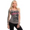 Yakuza dámske tielko Gamble GSB 26101 steel gray Farba: šedá, Veľkosti dámske: XL