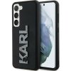 Karl Lagerfeld S23+ S916 hardcase 3D Rubber Glitter Logo čierne