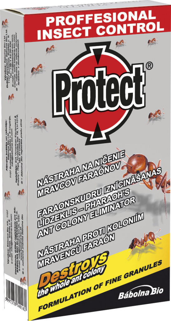 Senzacne.sk PROTECT®, nástraha na ničenie mravcov faraónov, 3 ks 112230